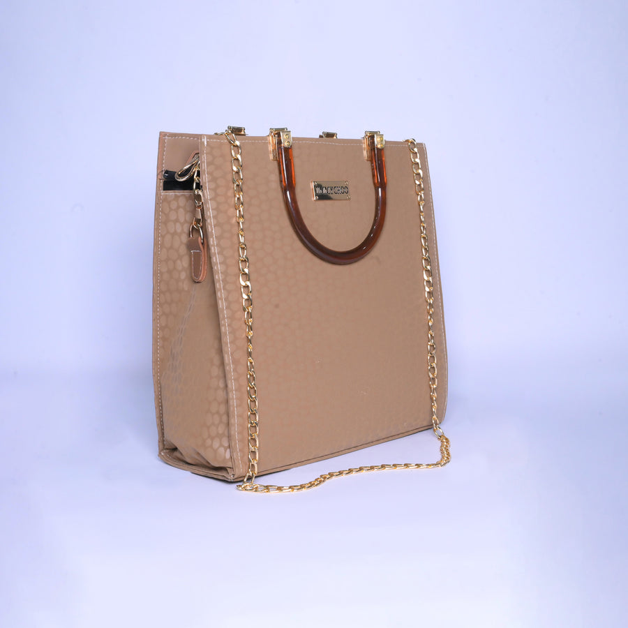 GlamRush Shoulder Bag (Brown)