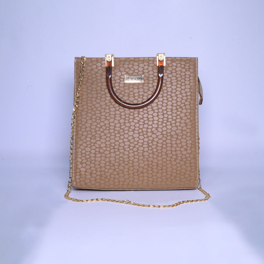 GlamRush Shoulder Bag (Brown)