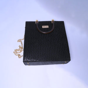 GlamRush Shoulder Bag (Black)